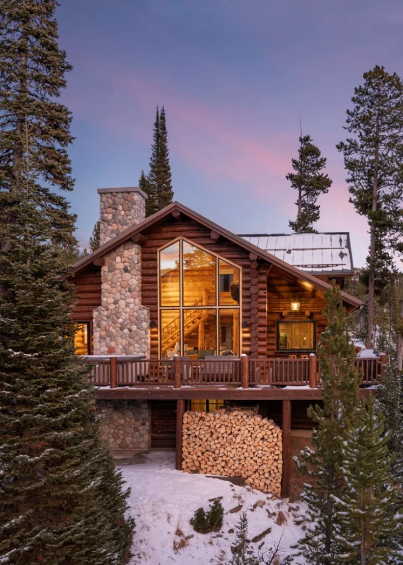 Log Cabin Exterior