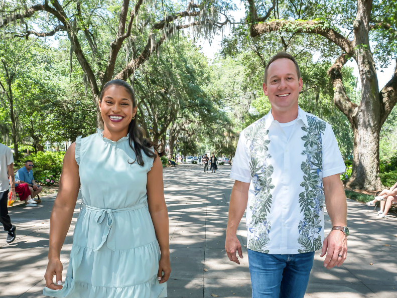 Brian and Mika Kleinschmidt from HGTV 's 100 Day Dream Home 