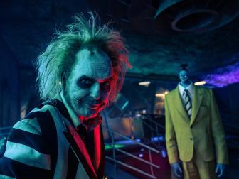 Beetlejuice in Black and White Suit