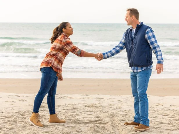 Brian and  Mika Kleinschmidt, as seen on 100 Day Hotel Challenge, Season 1.