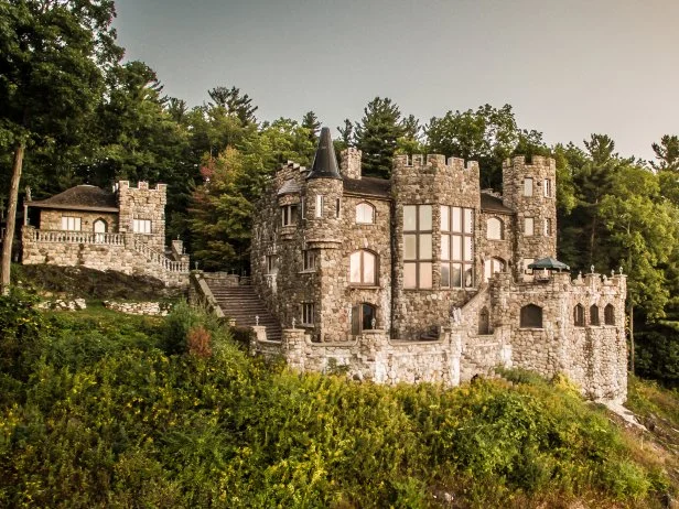 Stone Castle in the Adirondack Mountains