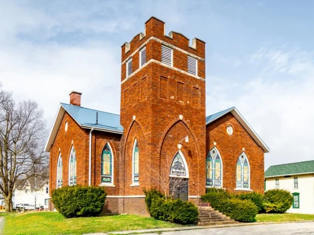 Brick Church for Sale in Hudson, IN