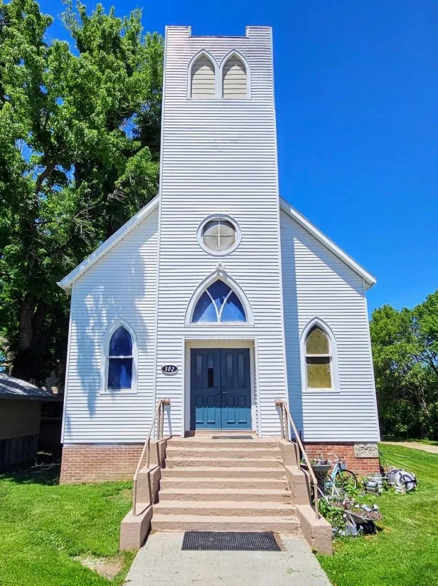 Renovated White Church for Sale