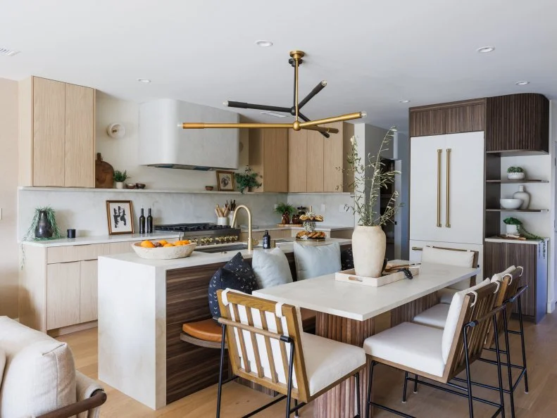 Kitchen at Heather and Tarek El Moussa's Flip, as seen on The Flip Off, Season 1.