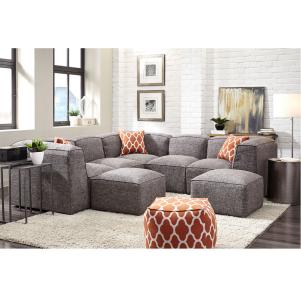 Ernest Modular Sectional with Ottoman