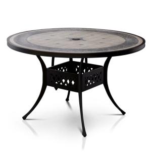 Tile Top Outdoor Table