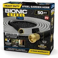 Bionic Steel Heavy-Duty Stainless Steel Garden Hose