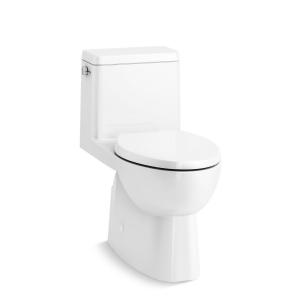 Reach Comfort Height One-piece compact elongated chair height toilet