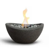 TerraFlame Wave Tabletop Fire Bowl