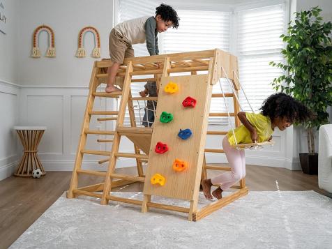 Cure Boredom With These 8 Best Indoor Play Gyms for Kids