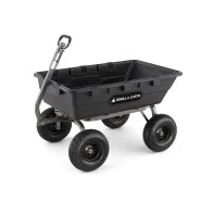 Gorilla Carts Poly Garden Dump Cart