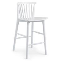 Rus White Counter Stool