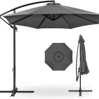 Best Choice Products 10-Foot LED Light Patio Umbrella
