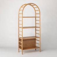 Threshold™ Holladay Curved Wooden Bookcase