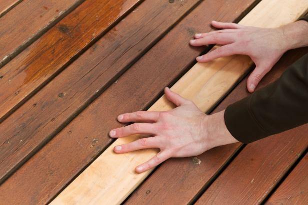 Replacing Deck Board Replacing Deck Board