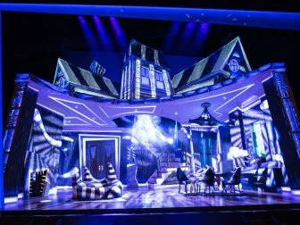WASHINGTON, DC -- OCTOBER 18: The set as it appears in Act II.
Beetlejuice opens at the National Theater and the set design is one of the main attractions. (photo by Andre Chung for The Washington Post via Getty Images)