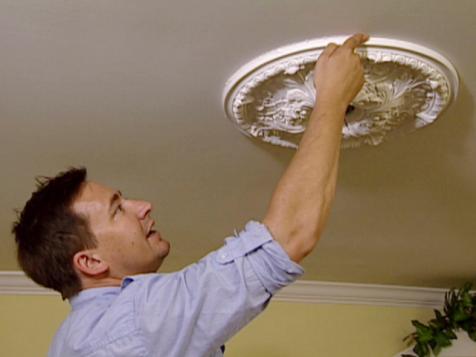 Installing a Ceiling Medallion