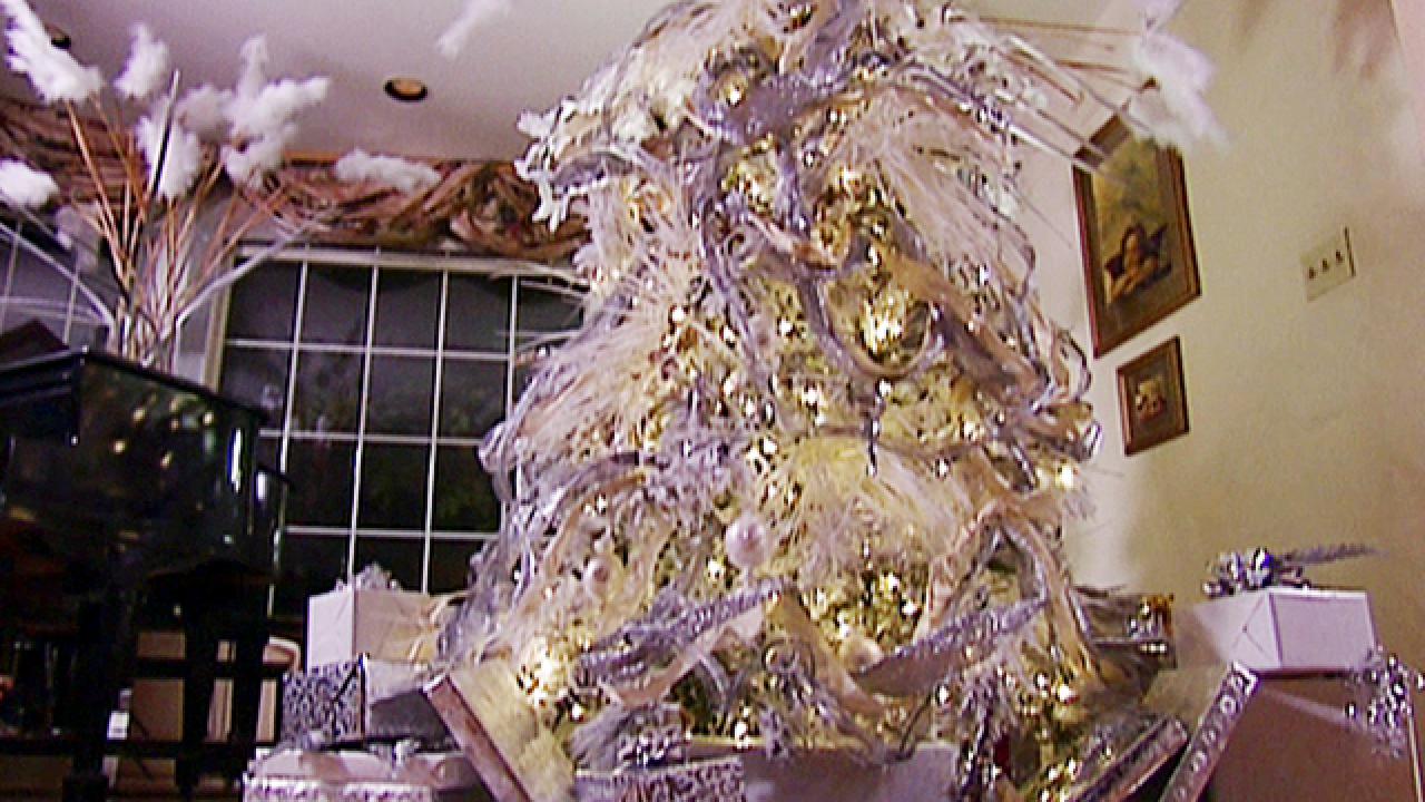 Silver and Gold Christmas Tree