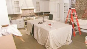 Sleek White Kitchen Makeover