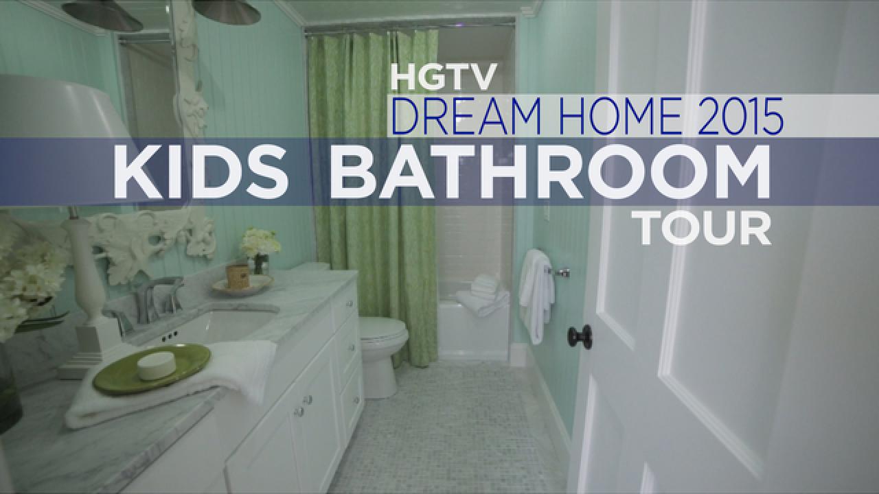 HGTV Dream Home 2015 Tour the Kids’ Bathroom