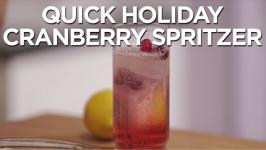 hgtv slushies cranberry spritzer