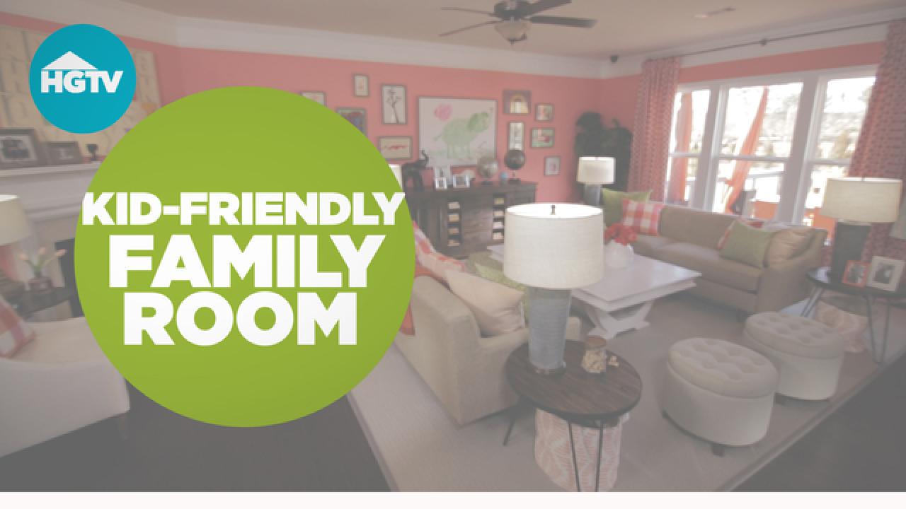 Kid-Friendly Family Room