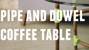 DIY PVC Pipe Coffee Table