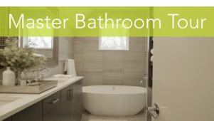 Tour the Master Bathroom from HGTV Smart Home 2015