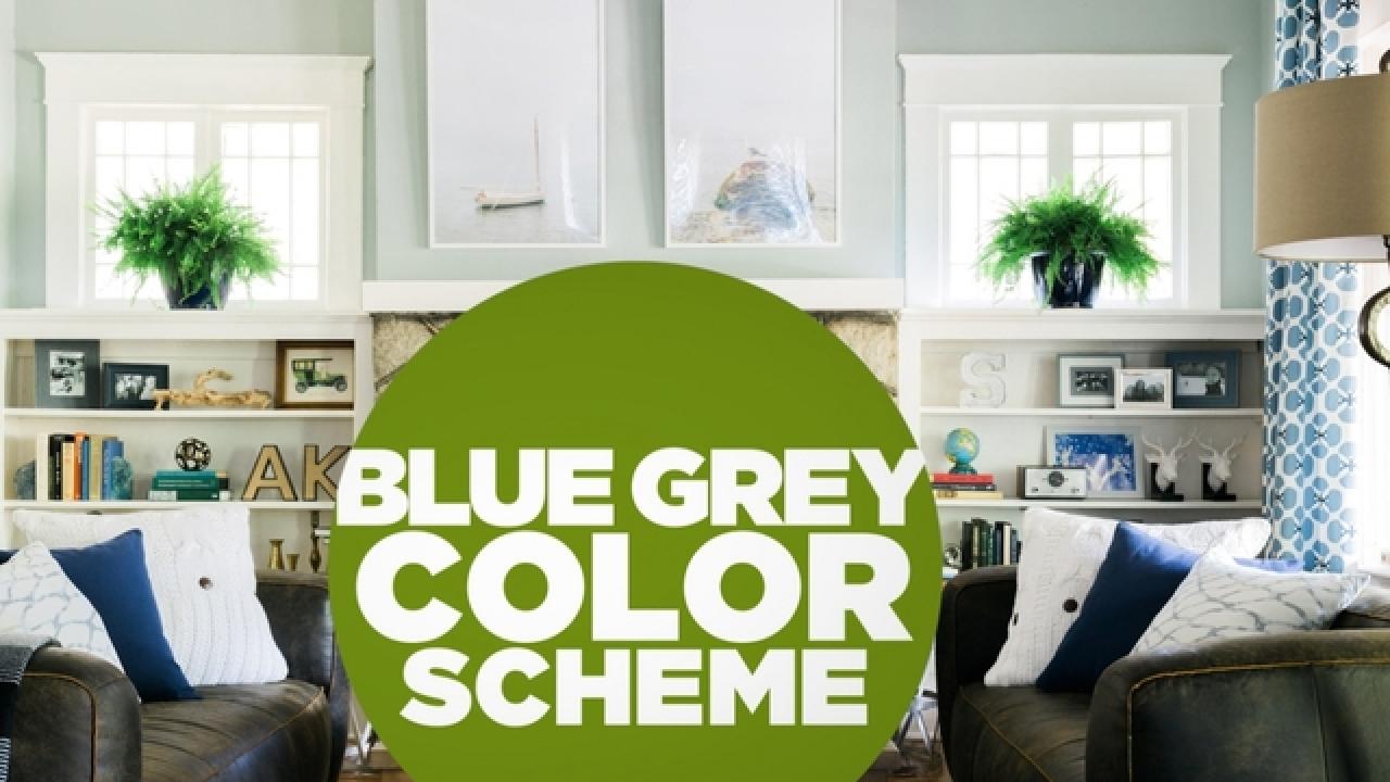 Decorating With a Blue-Grey Color Scheme