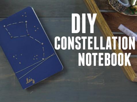 DIY Constellation Notebook
