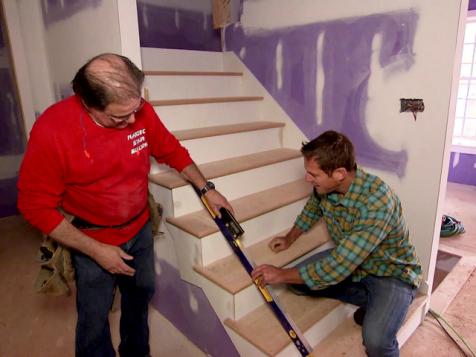 Building the Staircase at HGTV Smart Home 2016
