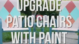 Patio Furniture Makeover