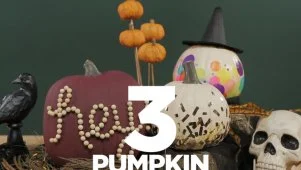 3 Pumpkin Decor Ideas