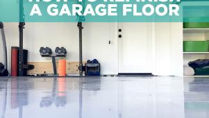 How to Refinish a Garage Floor