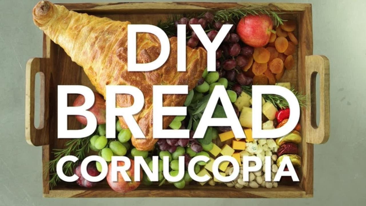 DIY Bread Cornucopia