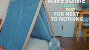 DIY Indoor Kid Fort