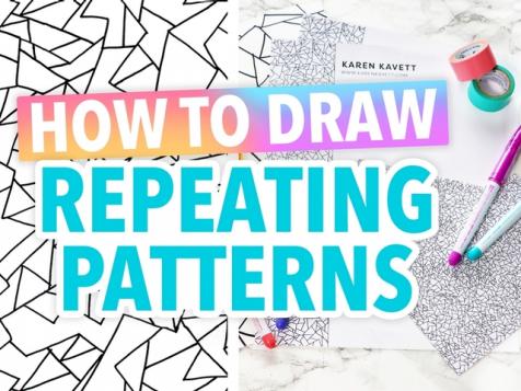How to Draw Repeating Patterns