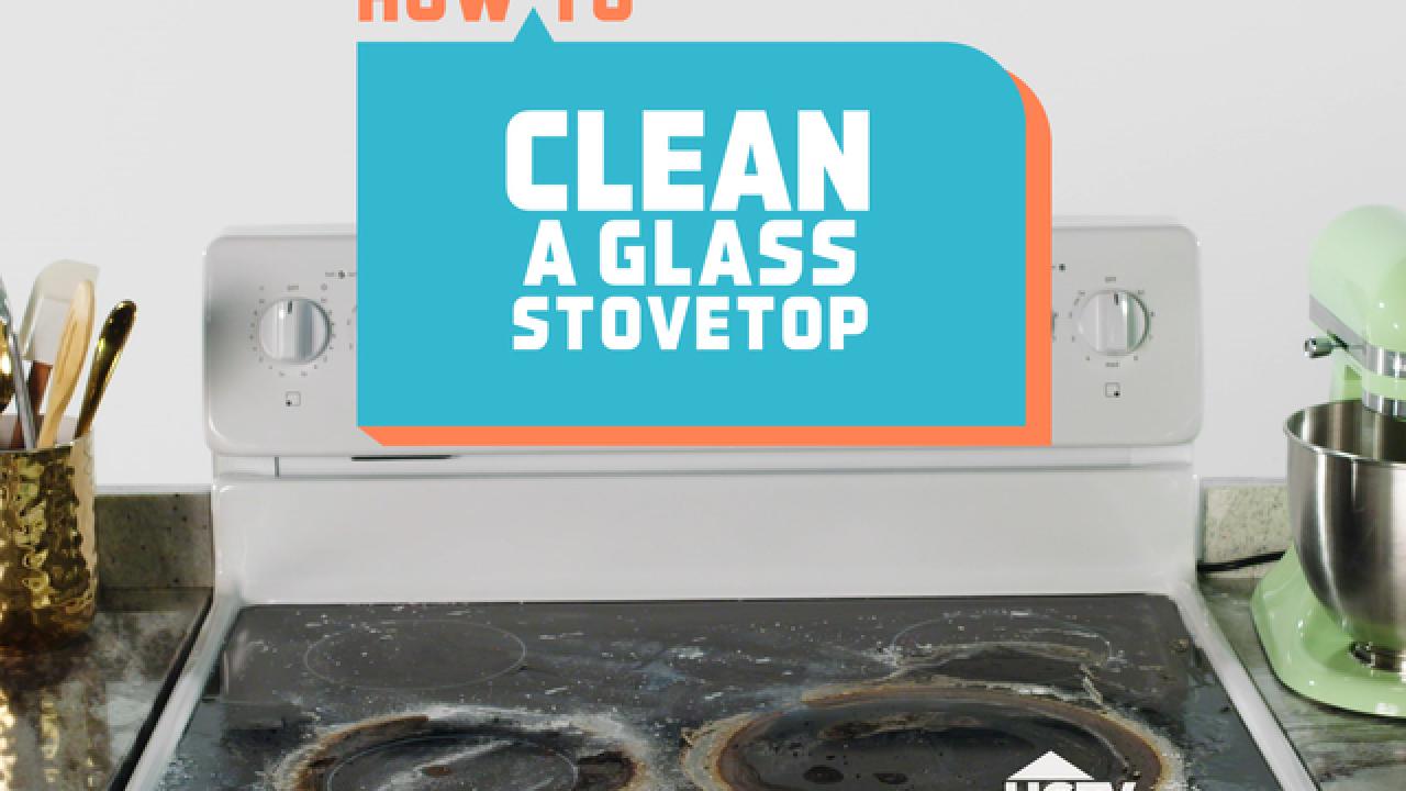 How to Clean a Glass Stovetop With Natural Products