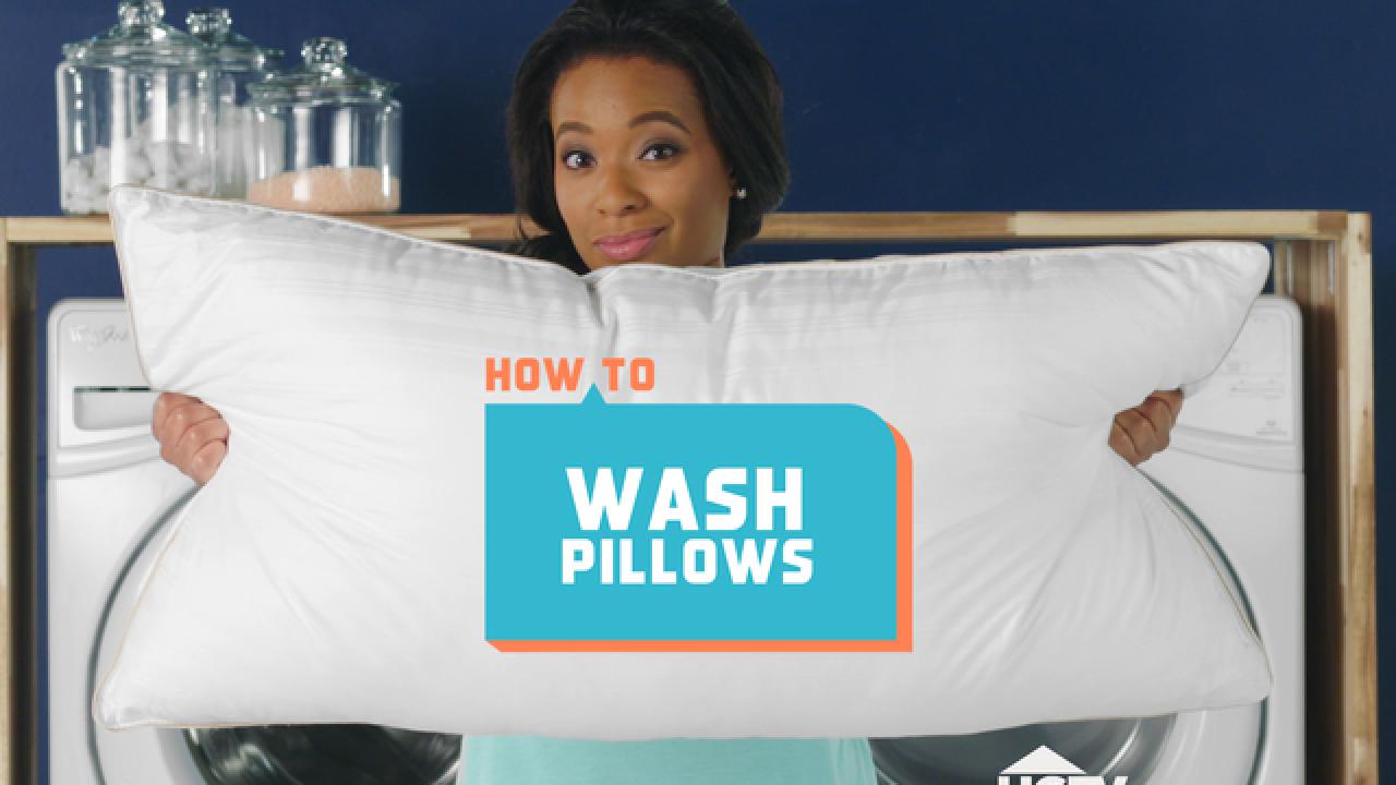 How to Wash Pillows