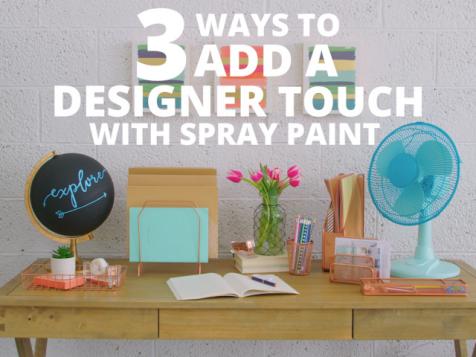 3 Spray Paint Design Hacks