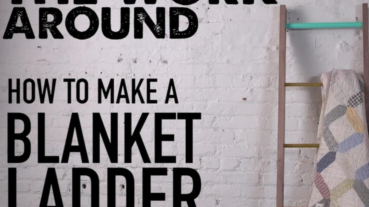 How to Make a Blanket Ladder