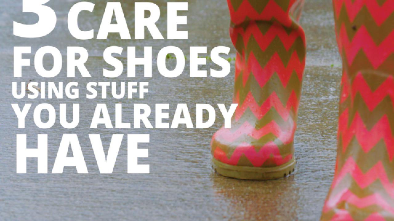3 Ways to Care for Shoes