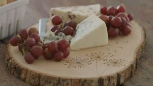 DIY Wood-Burned Cheese Board