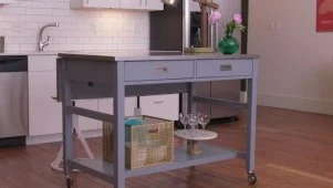 Making the Most of a Kitchen Prep Cart