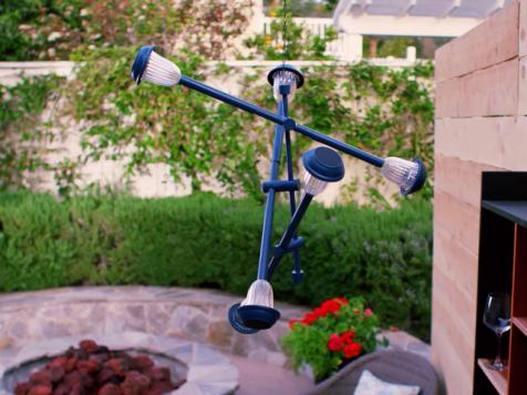 How to Make a Solar-Powered Chandelier