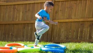 How to Make a Dollar Store Obstacle Course