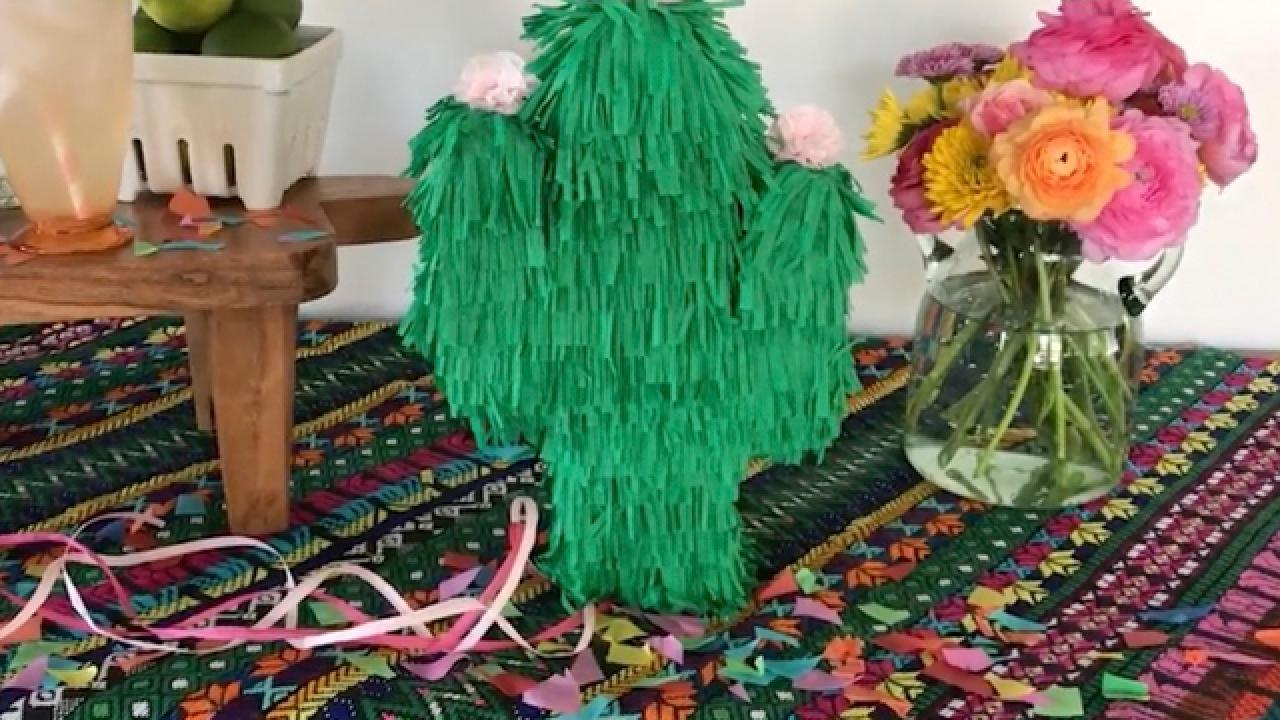 DIY Cactus Piñata