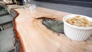 Live Edge Bar Top