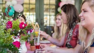 Budget-Friendly Outdoor Bridal Shower Decor