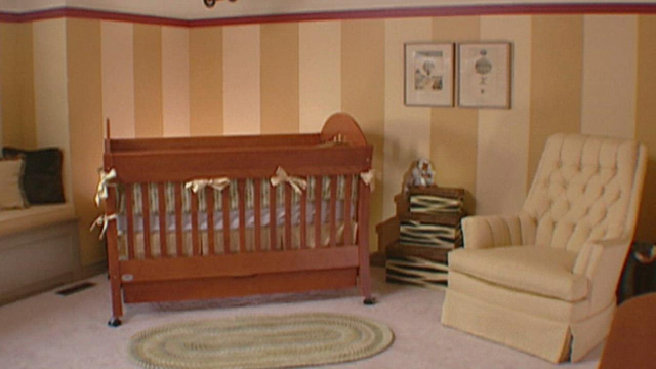 Anything But Blue Baby Nursery